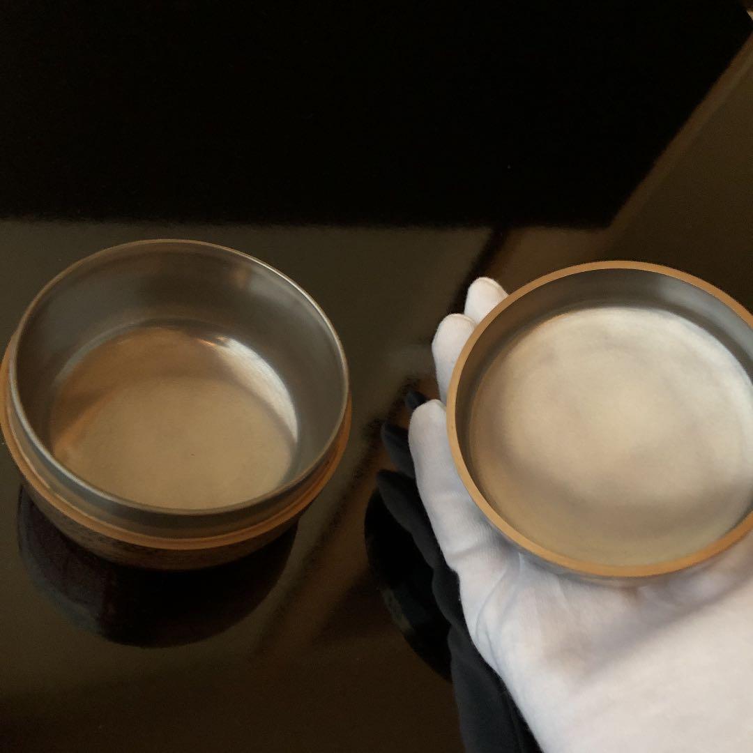 【未使用品】平棗　紅富士蒔絵　螺鈿　内銀地　細川司光　茶道具　共箱