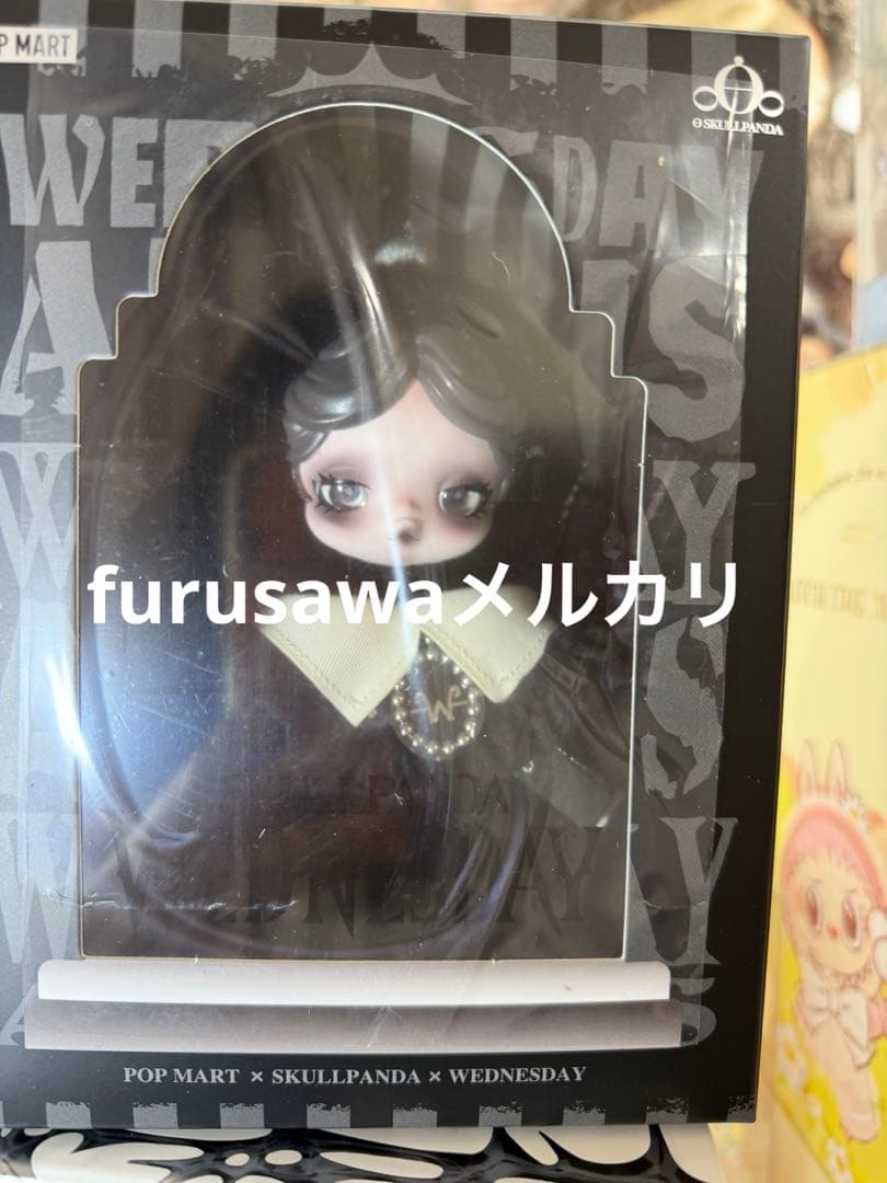 POPMART SKULLPANDA Wednesday NY限定　スカルパンダ