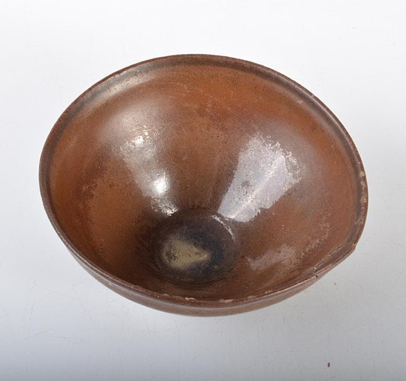 中国　南宋　建窯　兎毫盞　禾目天目茶碗　M　R4445