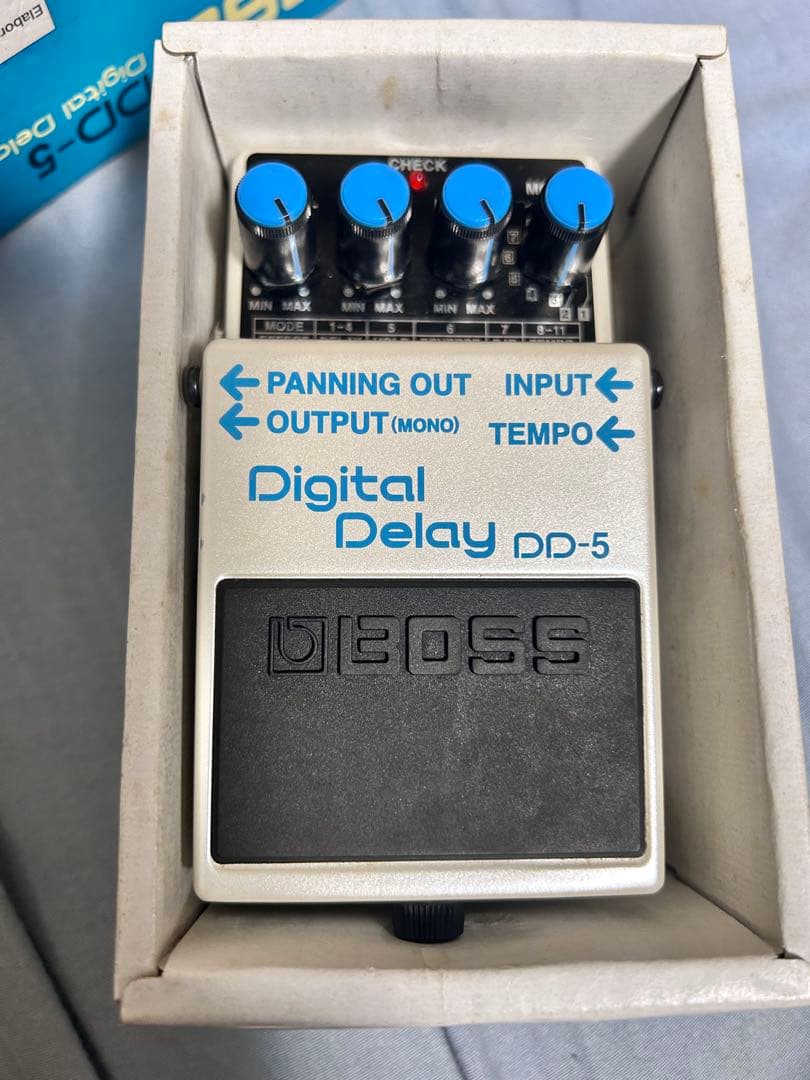 BOSS DD-5 ビンテージ　ピンクラベル　箱付き