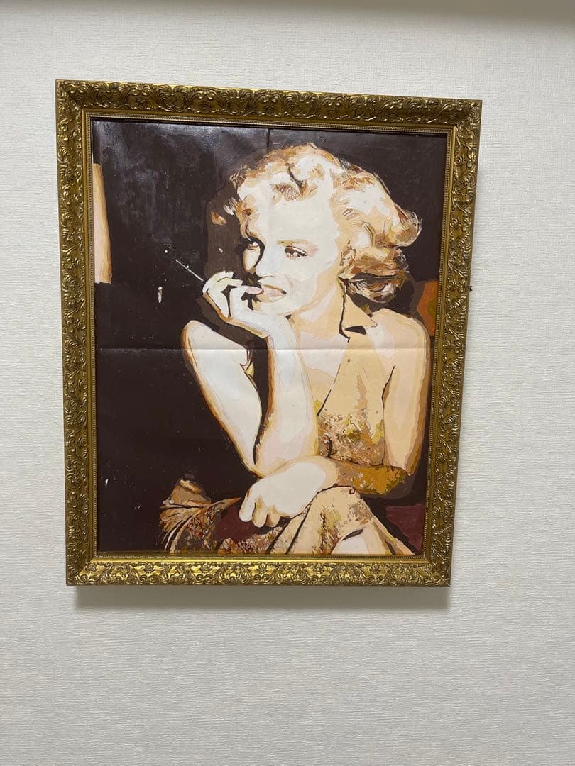 油絵40×50cm マリリン・モンロー