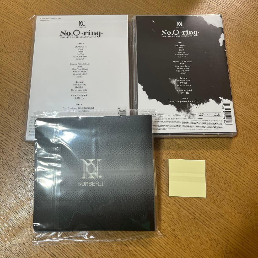 【新品未開封】特典付No.O-ring Number_iBlu-ray初回限定版