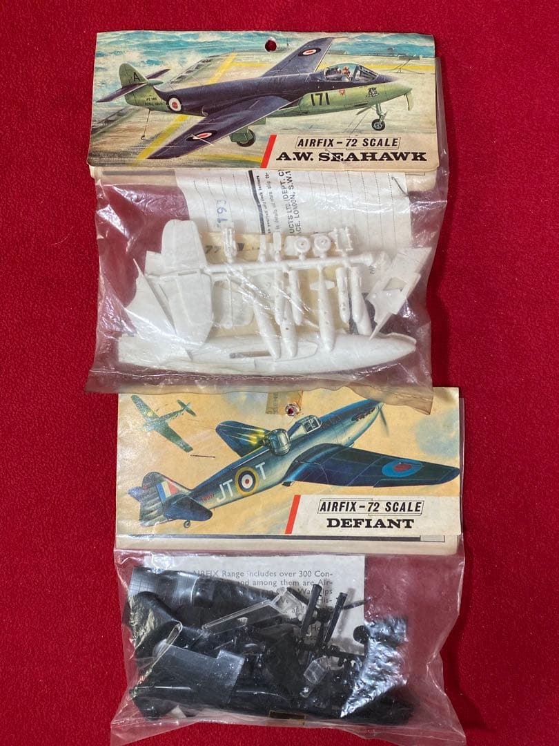 エアフィクス1/72 ホーカーP1127 他、全30個セット