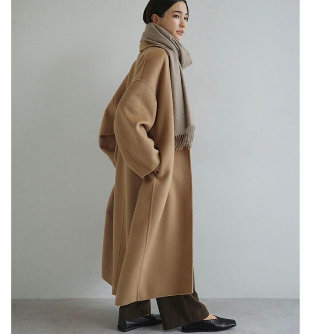 2025年モデル　リバーロングコクーンコート　MT