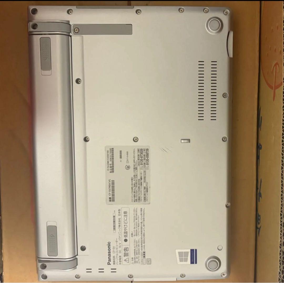 Panasonic Let's note シルバー 本体 ACアダプター付