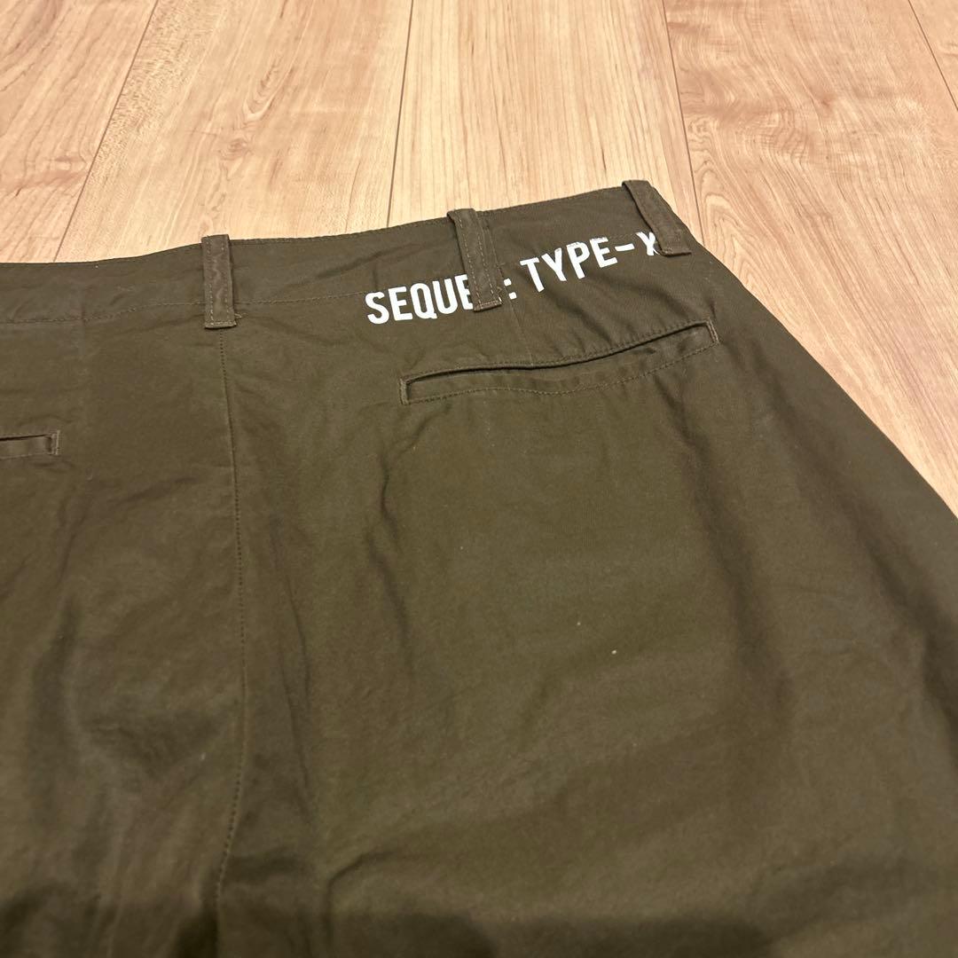 SEQUEL シークエル CHINO PANTS　BROWN TYPE-XF L