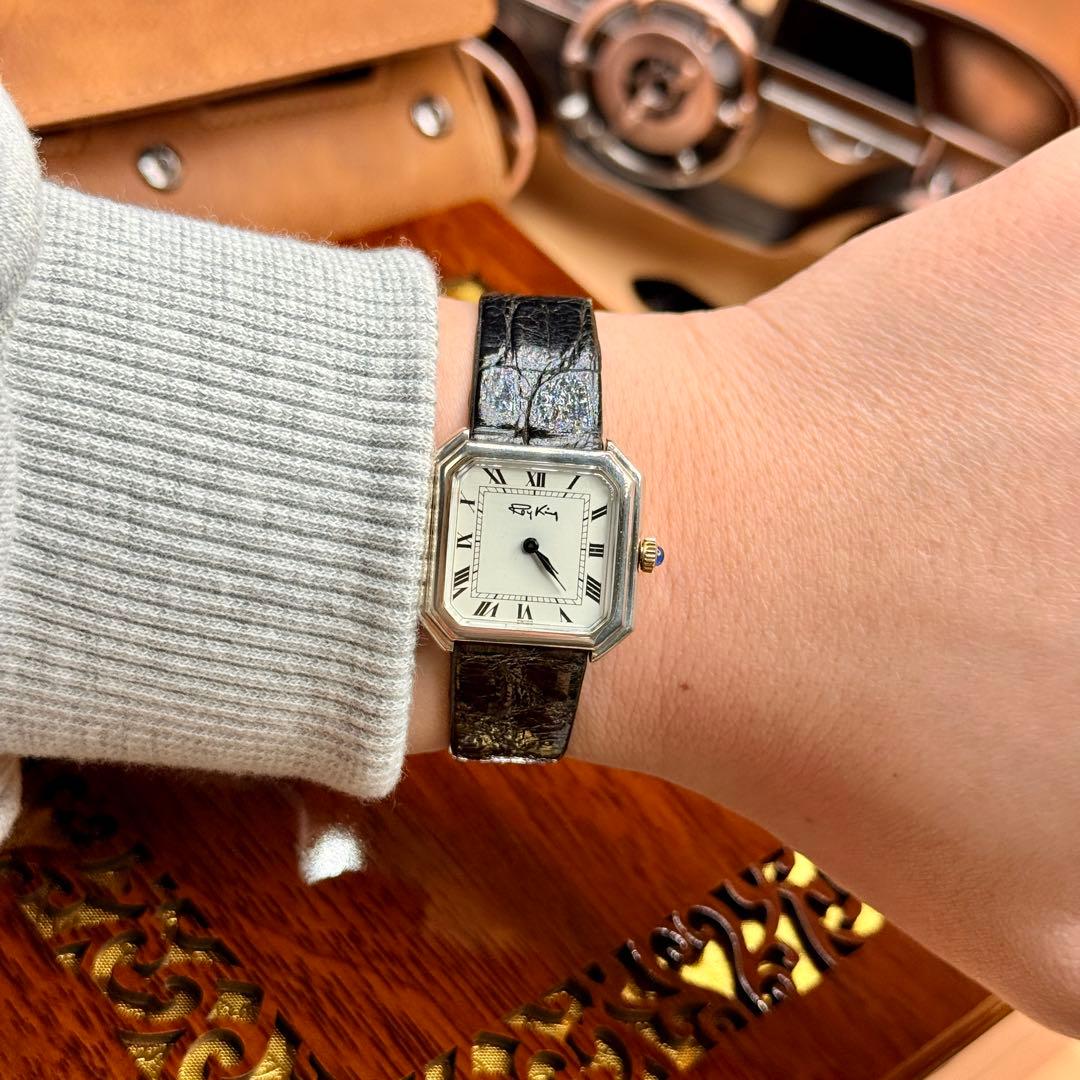 時計 VINTAGE ROY KING SILVER 925 TANK 1970's