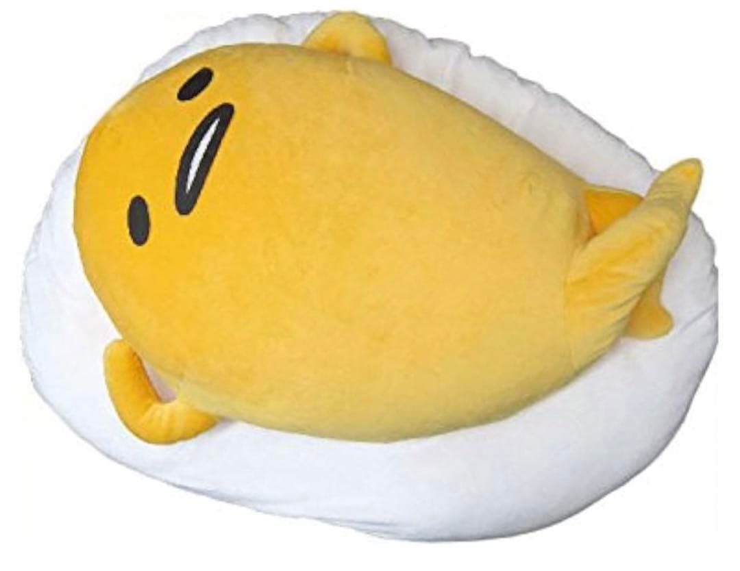 2017年製　希少　特大　ぐでたま プレミアムもちもちぬいぐるみクッション