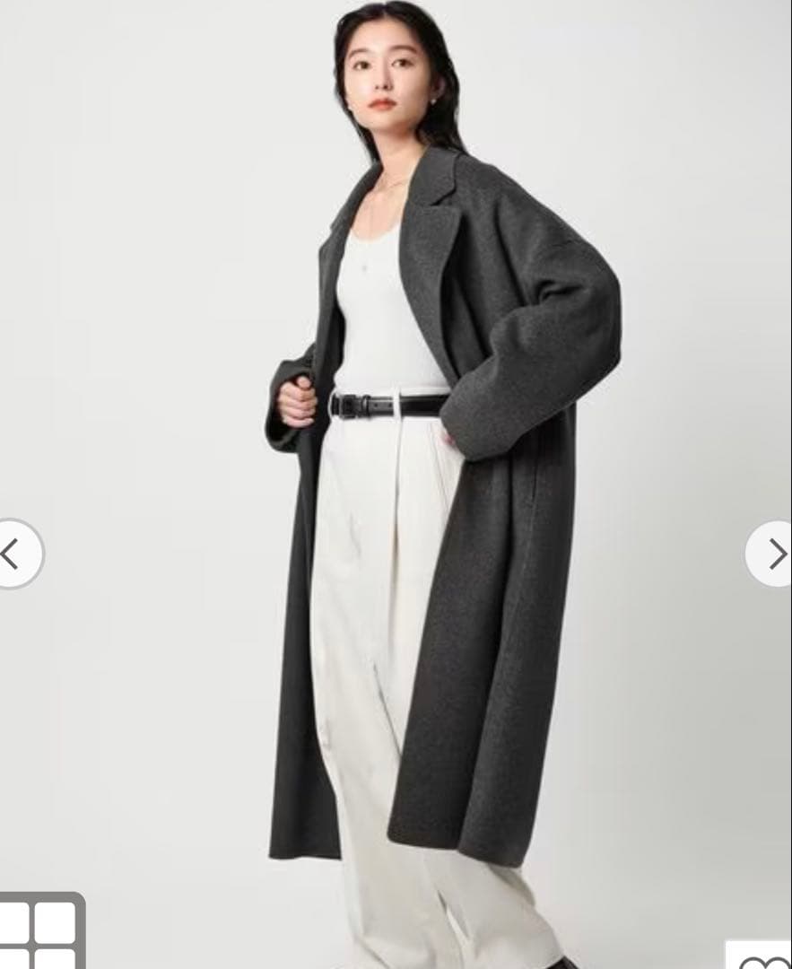 MARW UNITED ARROWS / 新品・未使用 リバー ロングコート