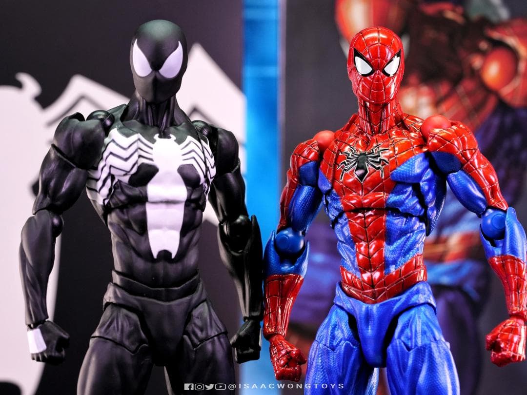 MESS TOYSブラックスーツ スパイダーマン 1/12スケール 新品未開封