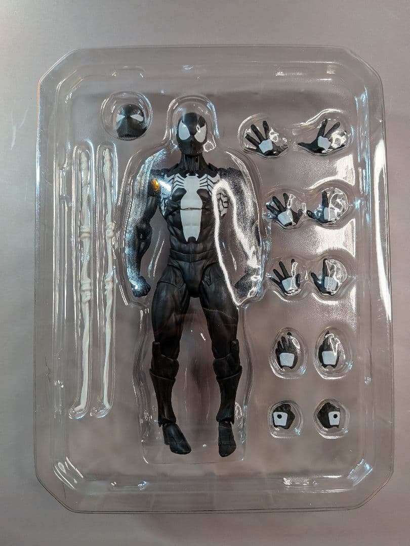 MESS TOYSブラックスーツ スパイダーマン 1/12スケール 新品未開封