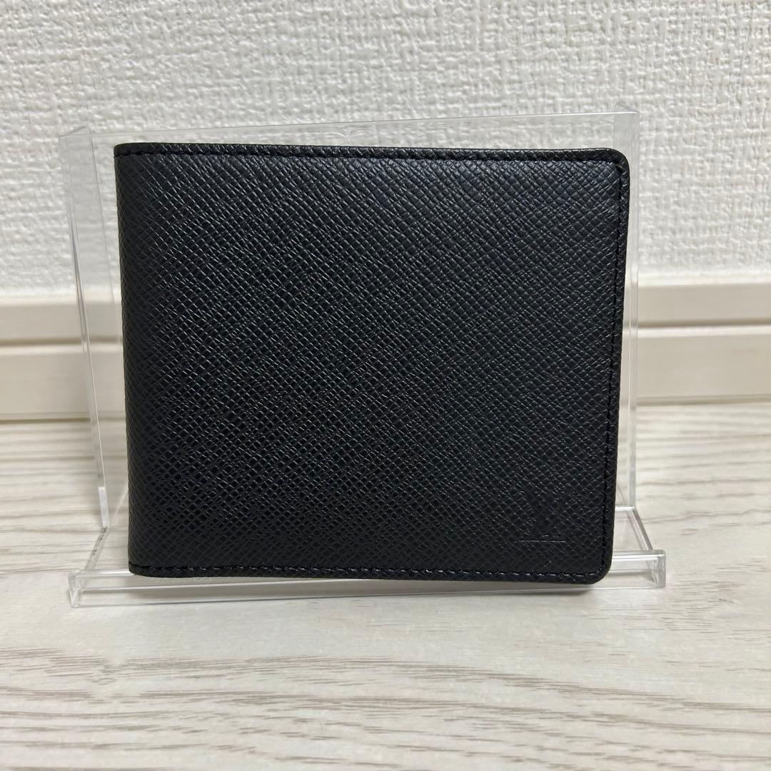 【美品】　ルイヴィトン　タイガ　二つ折り財布