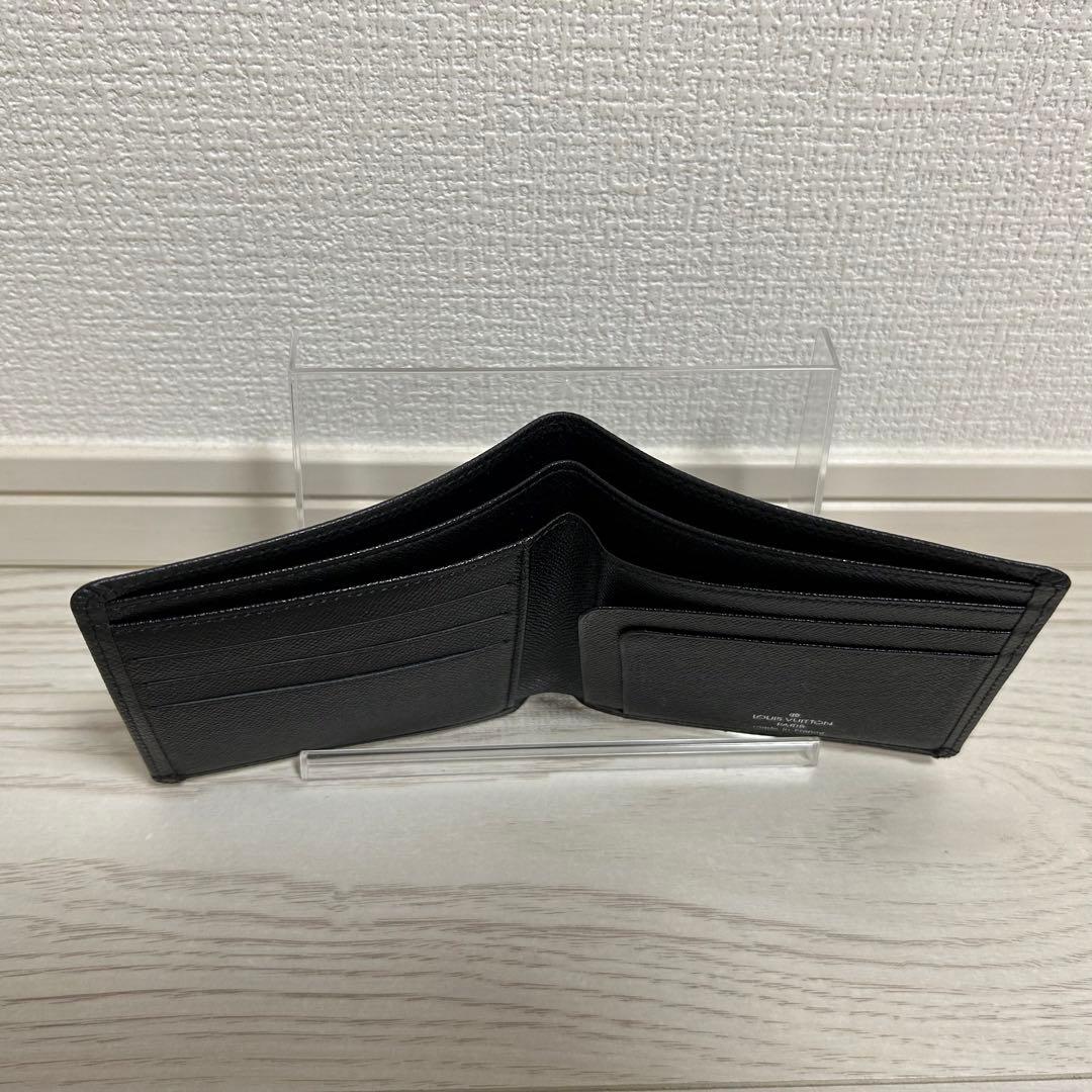 【美品】　ルイヴィトン　タイガ　二つ折り財布