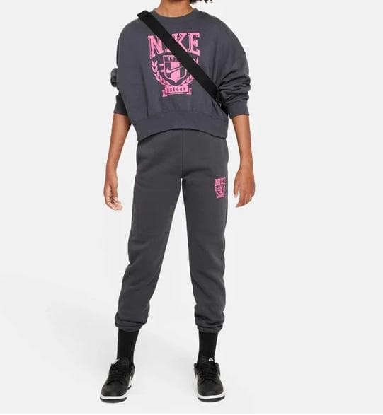 130 グレー ピンク ナイキ トレンド クルー パンツ セットアップ