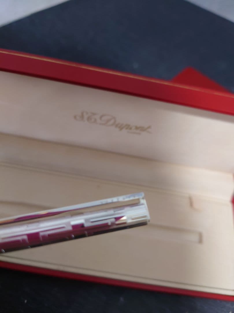 S.T.Dupont デュポン ボールペン　シルバースネーク