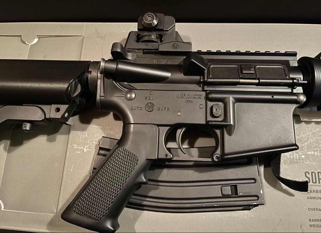 東京マルイ SOPMOD M4 バッテリー、充電器、ケース、サイレンサー、etc