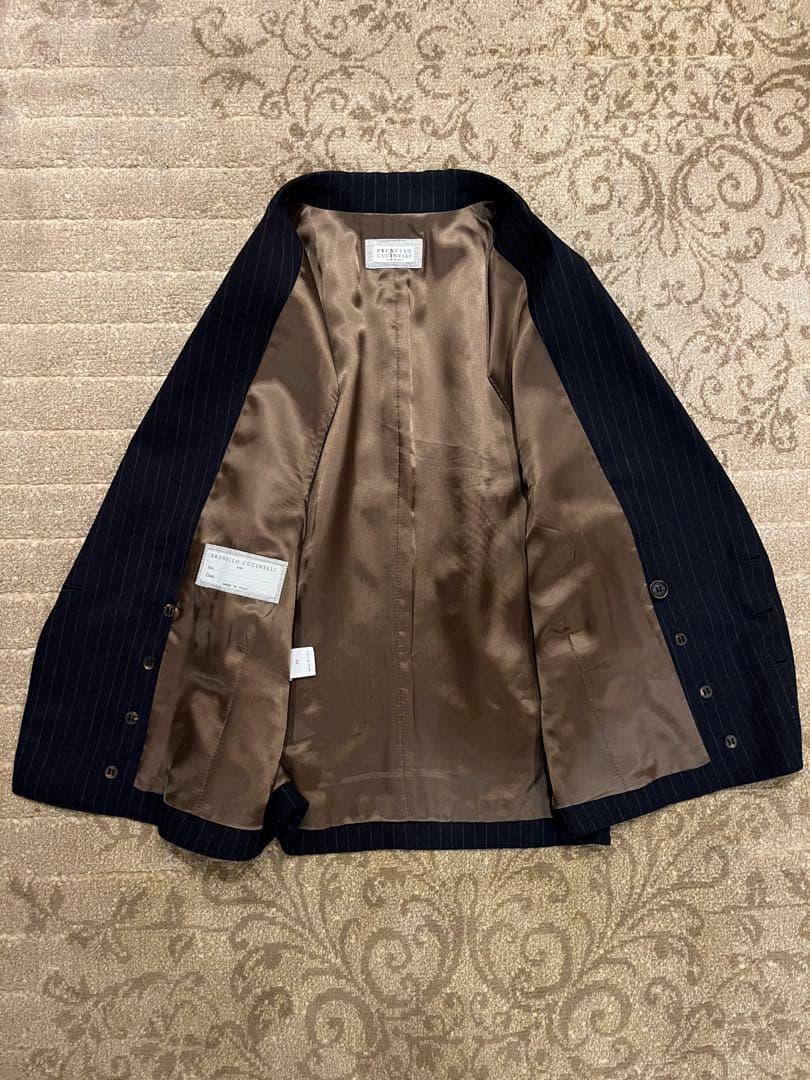 BRUNELLO CUCINELLI ブルネロクチネリ46 ダブルジレ ベスト