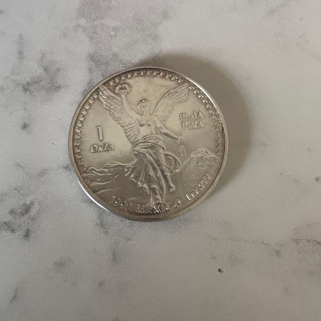 1992年 メキシコ 1オンス 銀貨