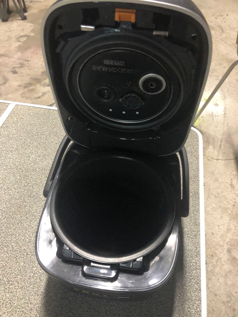 圧力IH炊飯器 ブラック　動作確認済み