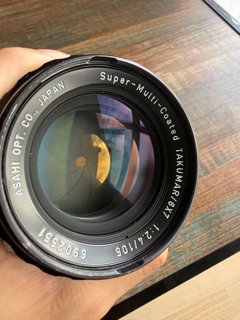 ぼ*ん様 【美品】PENTAX67 SMC Takumar 105mm F2.4