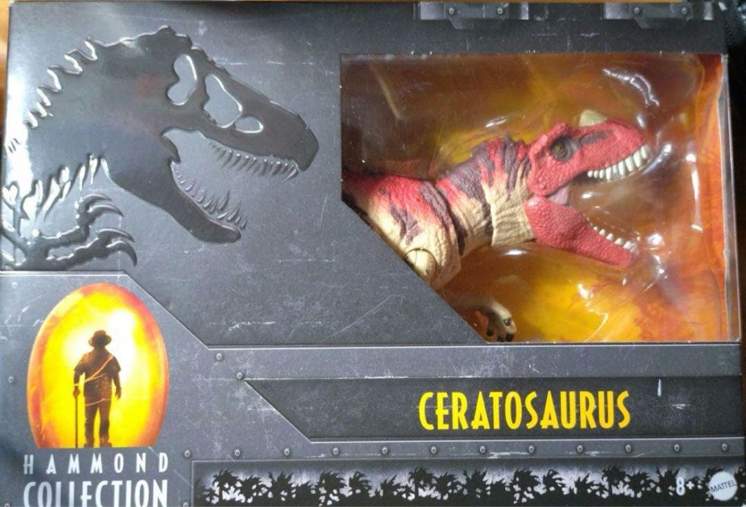 ハモンドコレクション　ケラトサウルス　ジュラシックパーク　ジュラシックワールド