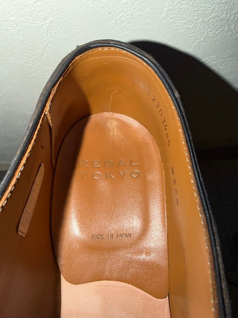 リーガルトーキョー　REGAL TOKYO ニコルW558 黒24.5