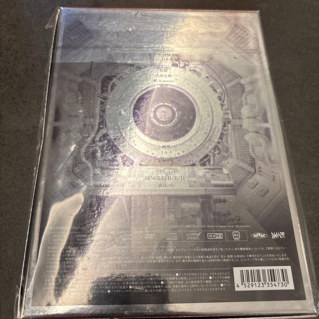 キズ単独公演「焔」DVD&直筆サインカード