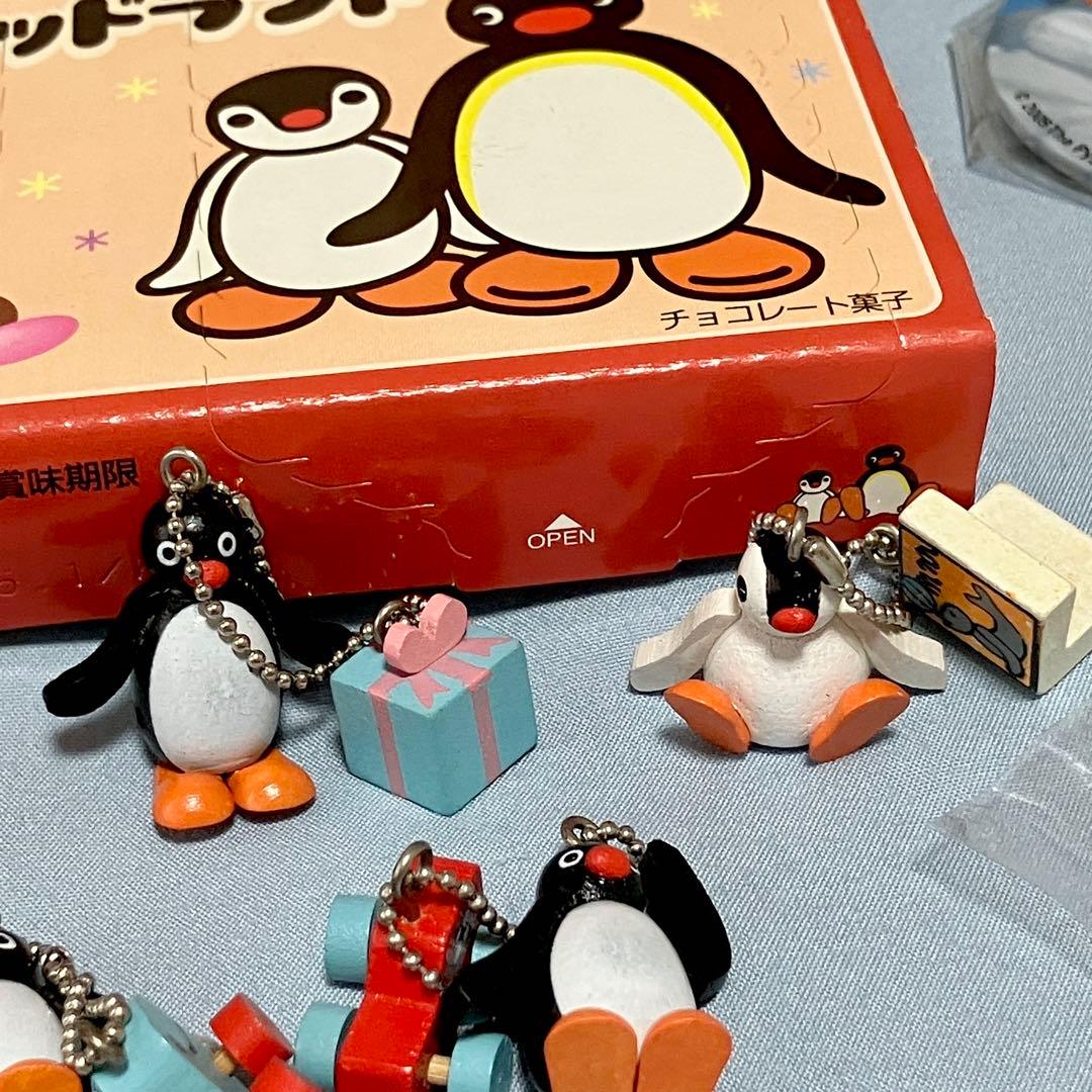 S*a様 ピングー　マスコットチャーム　キーホルダー　缶バッジ　おきあがりこぼし