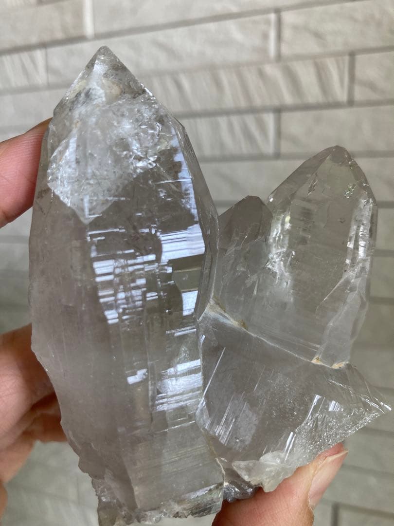 レムリアン水晶　スカルドゥ産　水晶原石