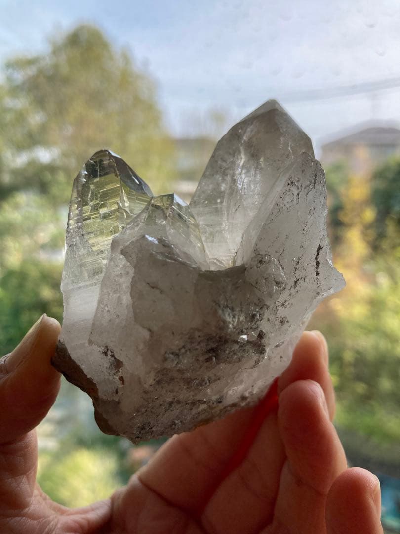 レムリアン水晶　スカルドゥ産　水晶原石