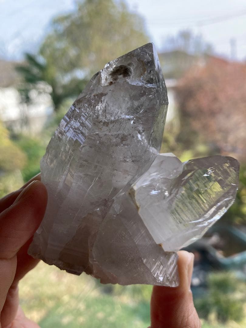 レムリアン水晶　スカルドゥ産　水晶原石