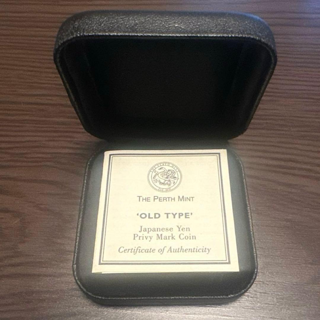 銀貨【純銀】'OLD TYPE' JAPANESE GOLD YEN