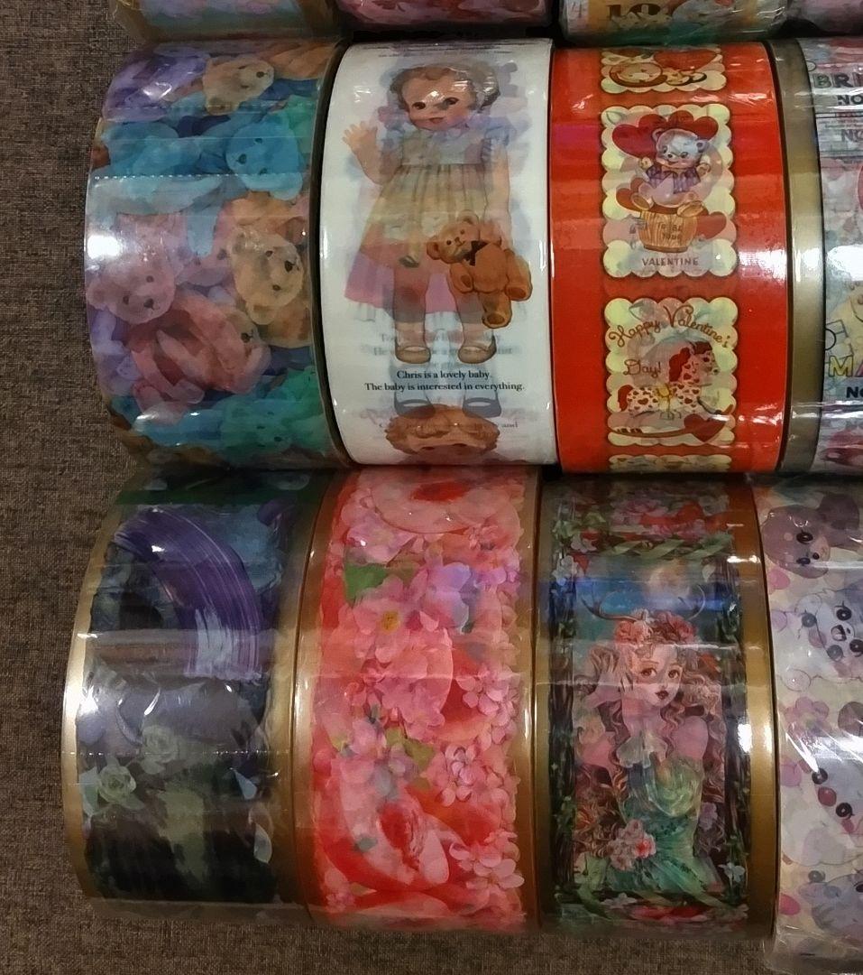 OPPテープ等 24本セット③ (新品22本) レトロアニマル レトロガール