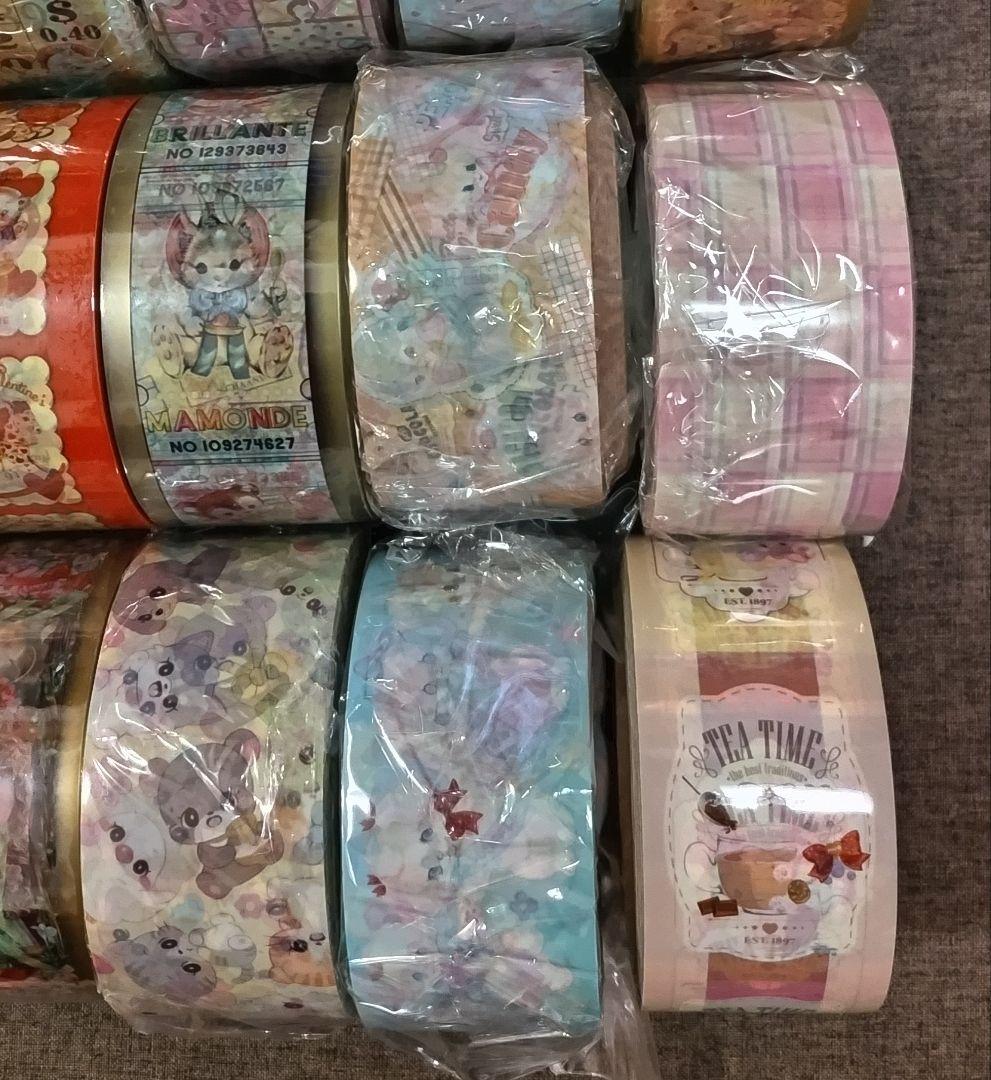 OPPテープ等 24本セット③ (新品22本) レトロアニマル レトロガール