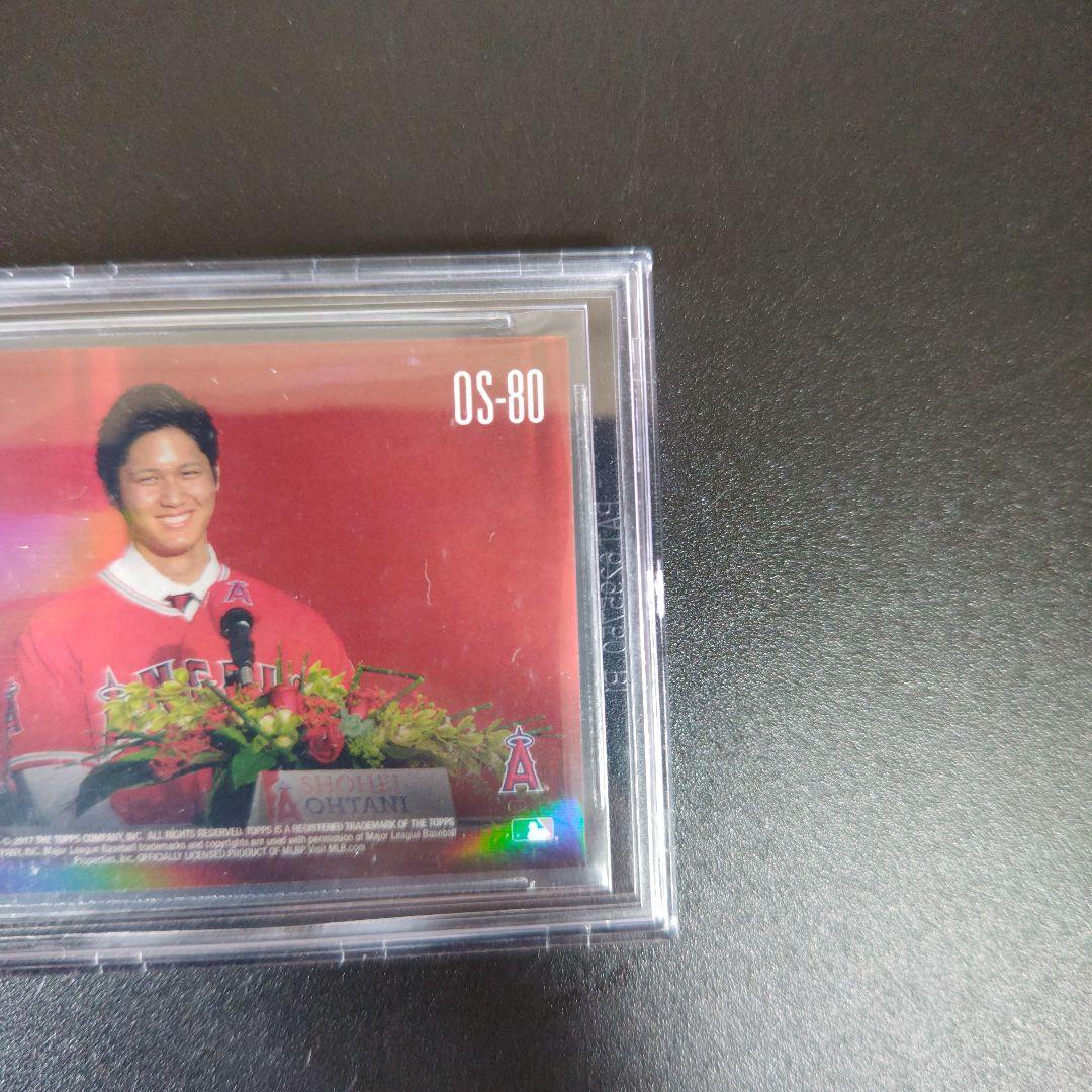 大谷翔平 エンジェルス入団会見 スラブカード