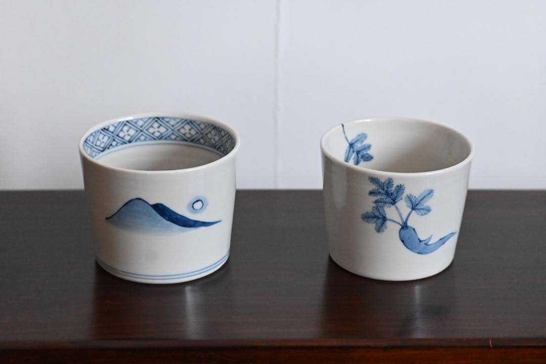 藤吉憲典　蕎麦猪口2点