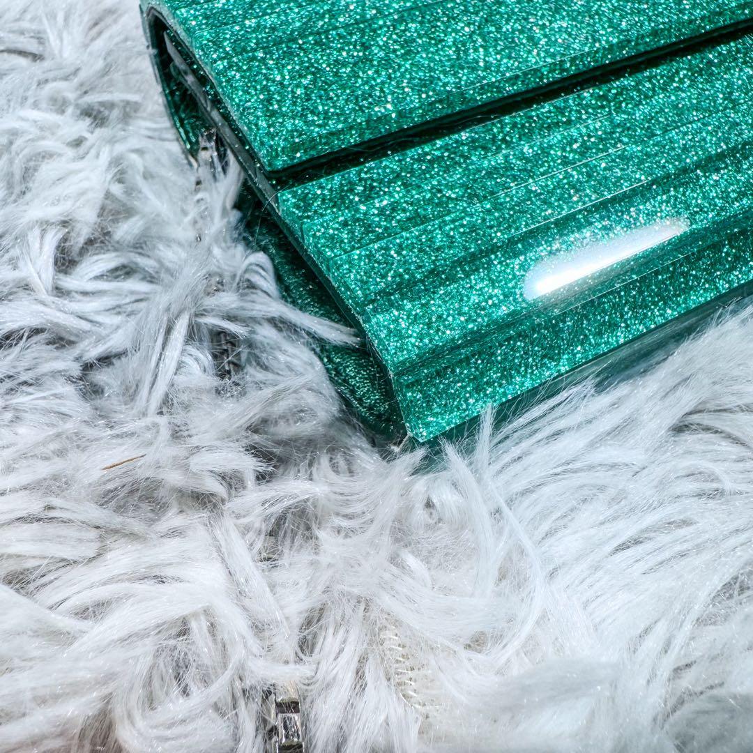 超美品‼️ JIMMY CHOO ジミーチュウ　ショルダーバッグ チェーンバック