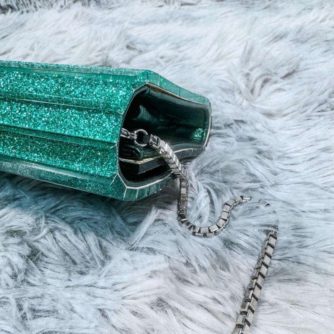 超美品‼️ JIMMY CHOO ジミーチュウ　ショルダーバッグ チェーンバック