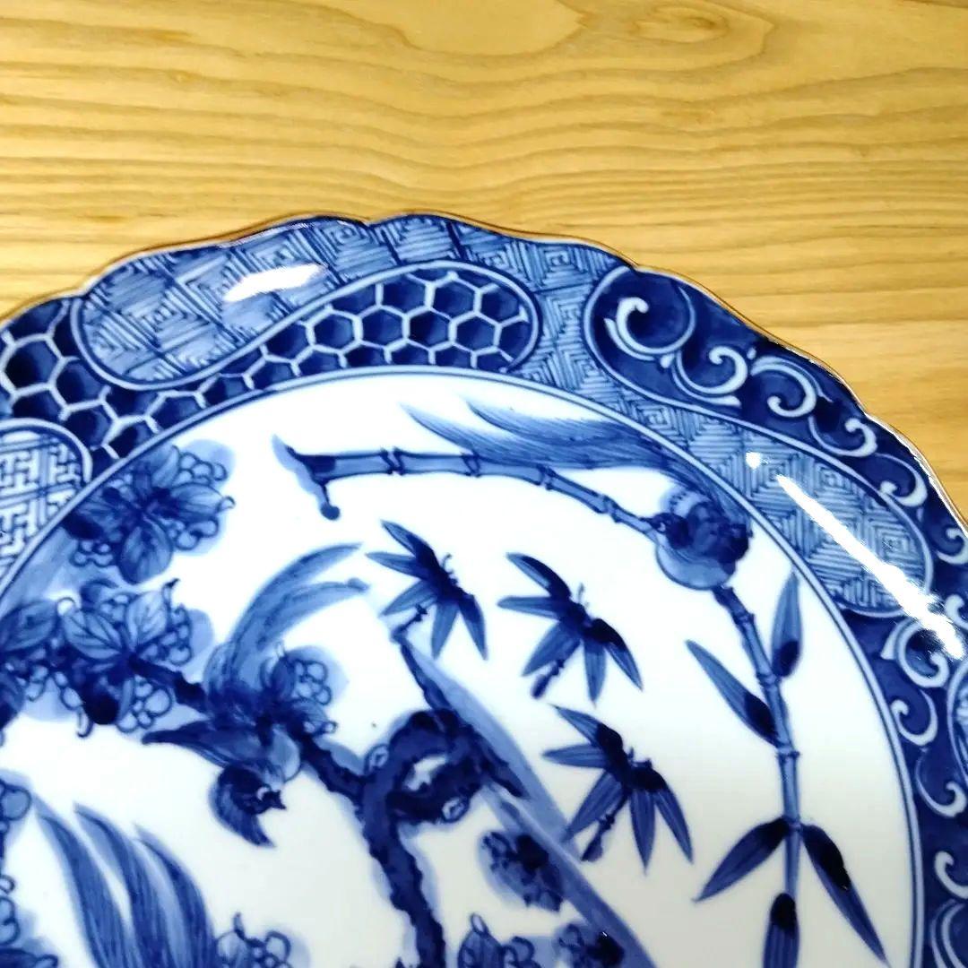 ☆ 平安孝峰 清水焼 祥瑞大皿