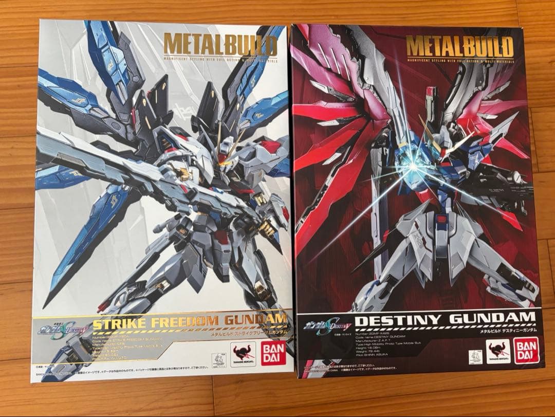 LBUILD ストライクフリーダム&デスティニー2体セット