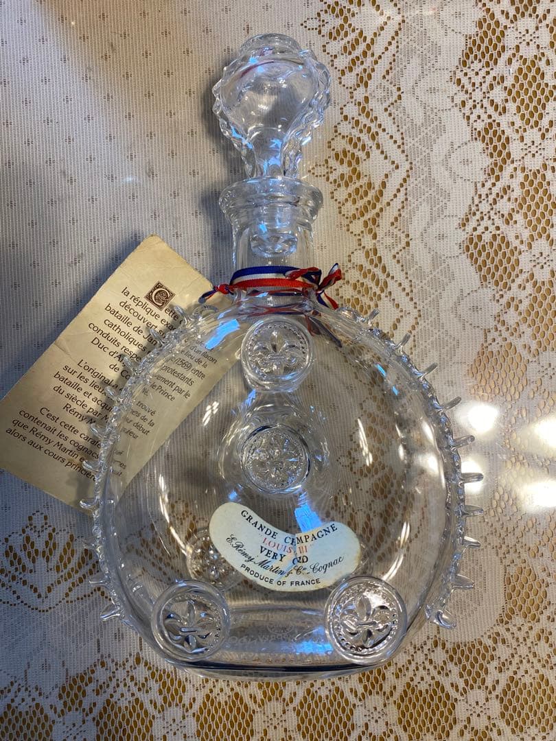 レミーマルタン ルイ13世 バカラ 空ボトル 空瓶
