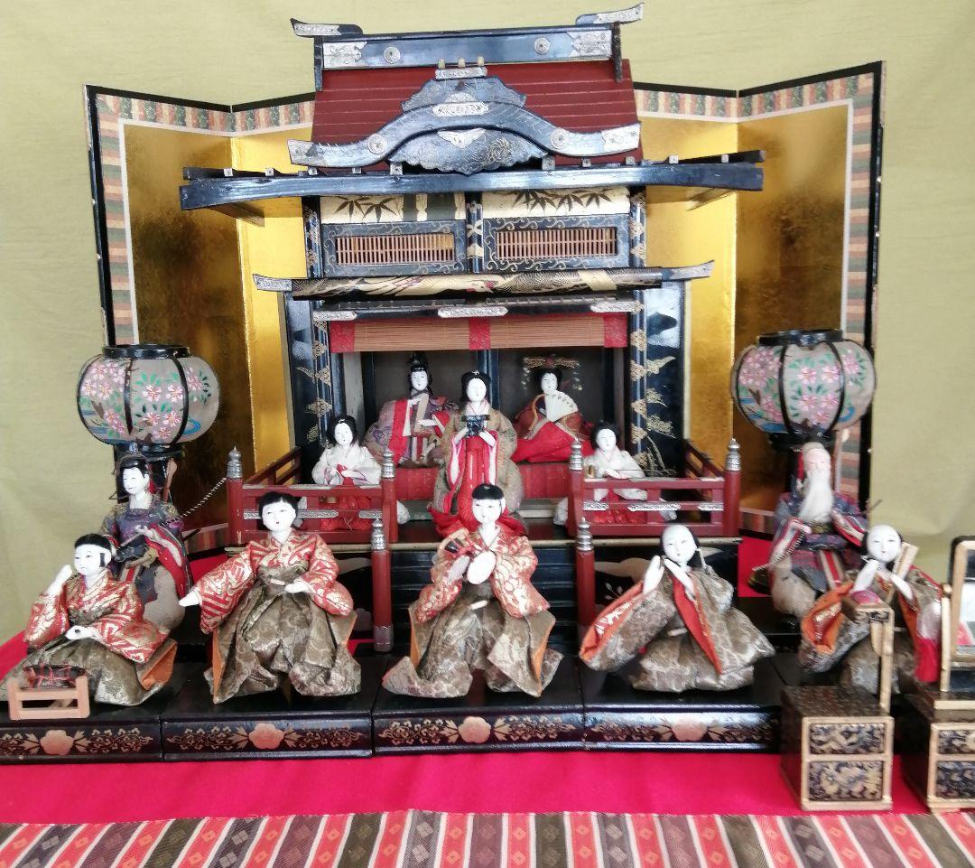 昭和元年（100年）の御殿雛