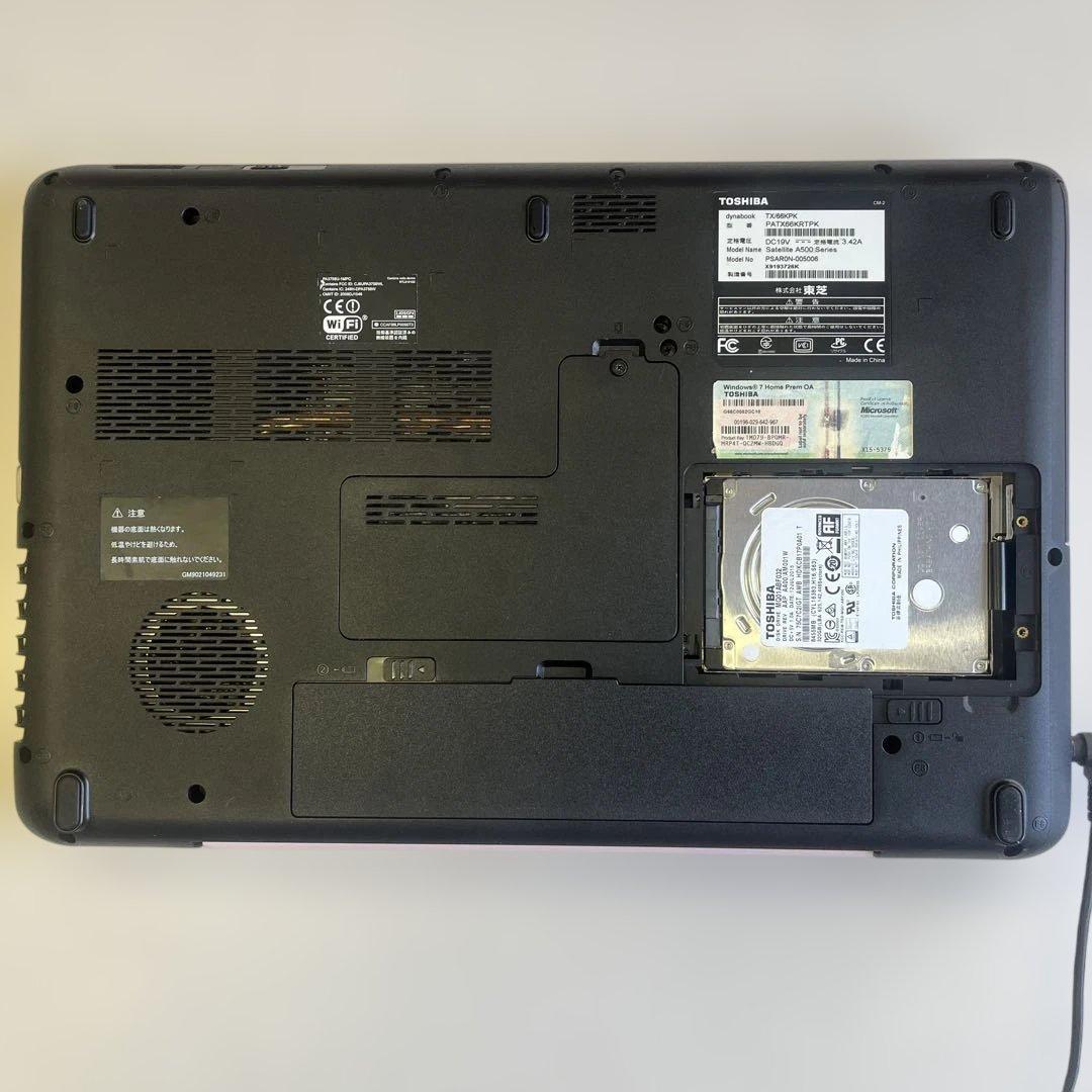 ☆訳有美品☆Windows XP☆ブルーレイ付16インチワイド大画面ノートPC☆