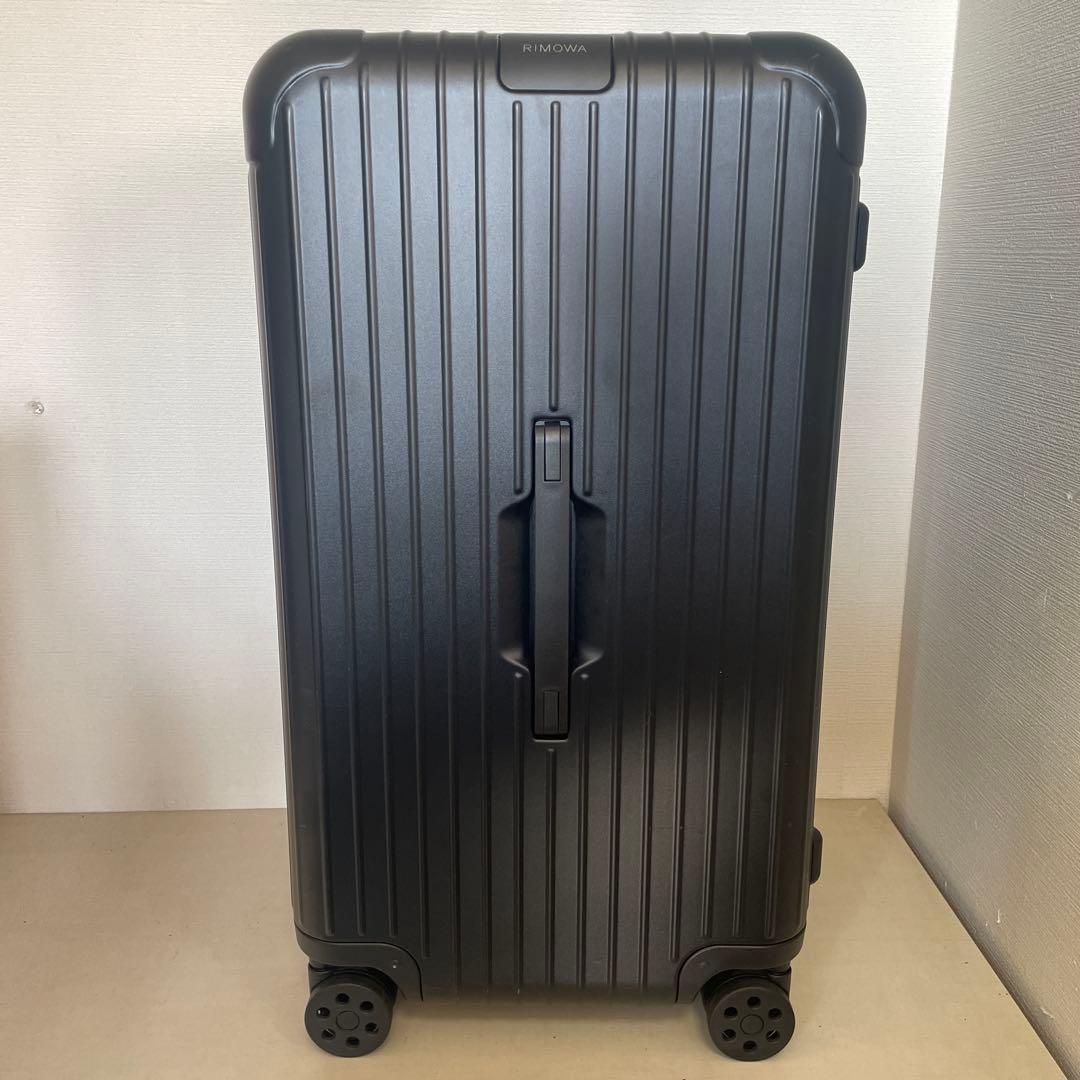 生涯保証 RIMOWA ESSENTIAL トランク 89L マットブラック