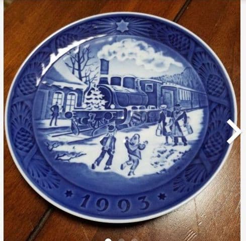 ロイヤルコペンハーゲンイヤープレート 1993年版 / 平成5年