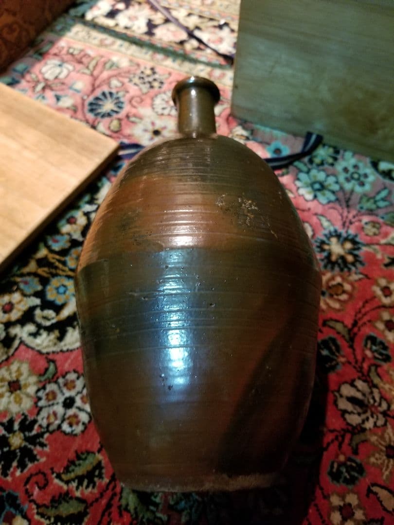 伊部手古備前徳利です