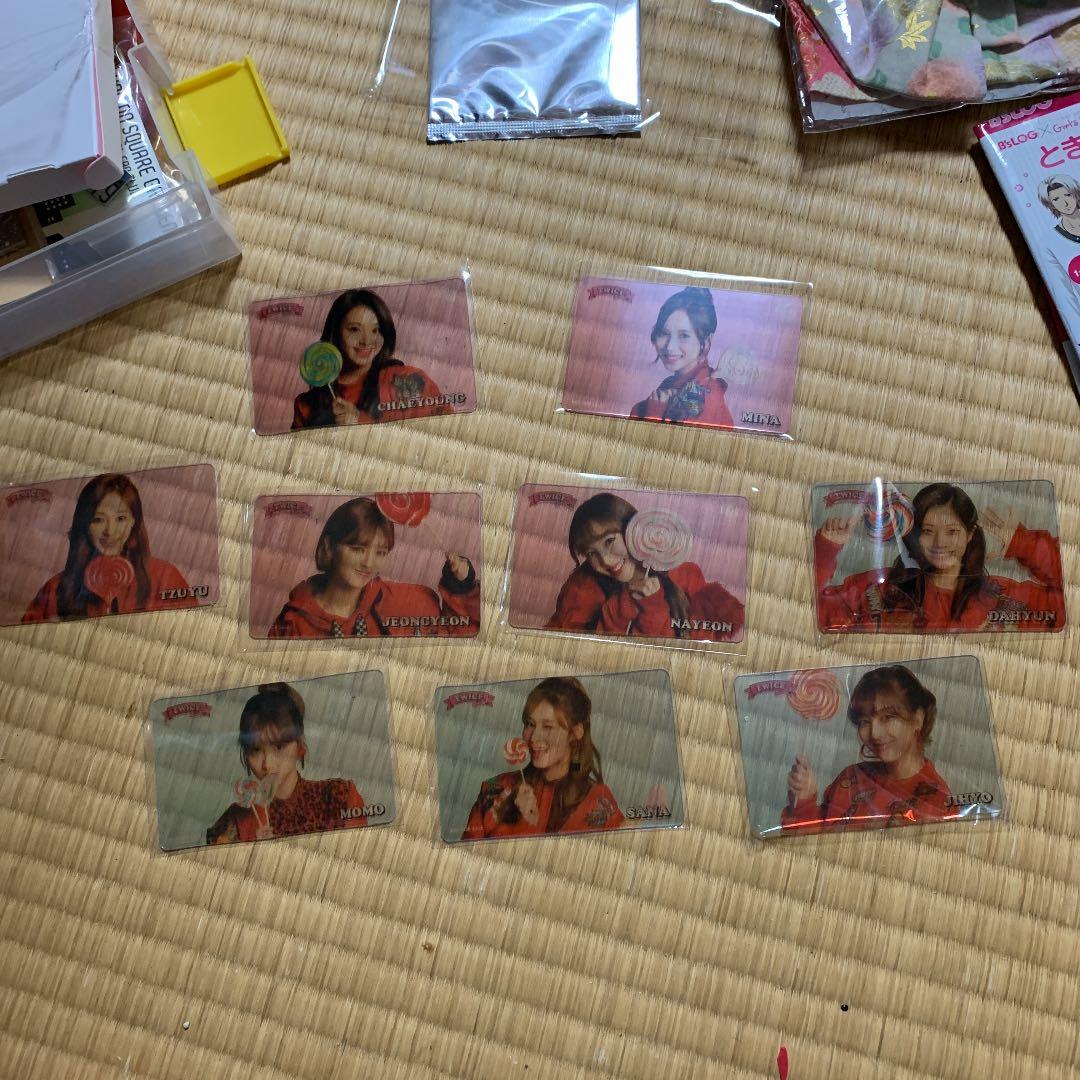 twice candy pop スケルトン　トレーディングカード