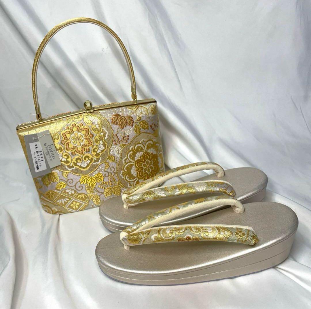 新品　草履　バッグ　セット　フォーマル　Lサイズ　正装用　留袖用　2024年