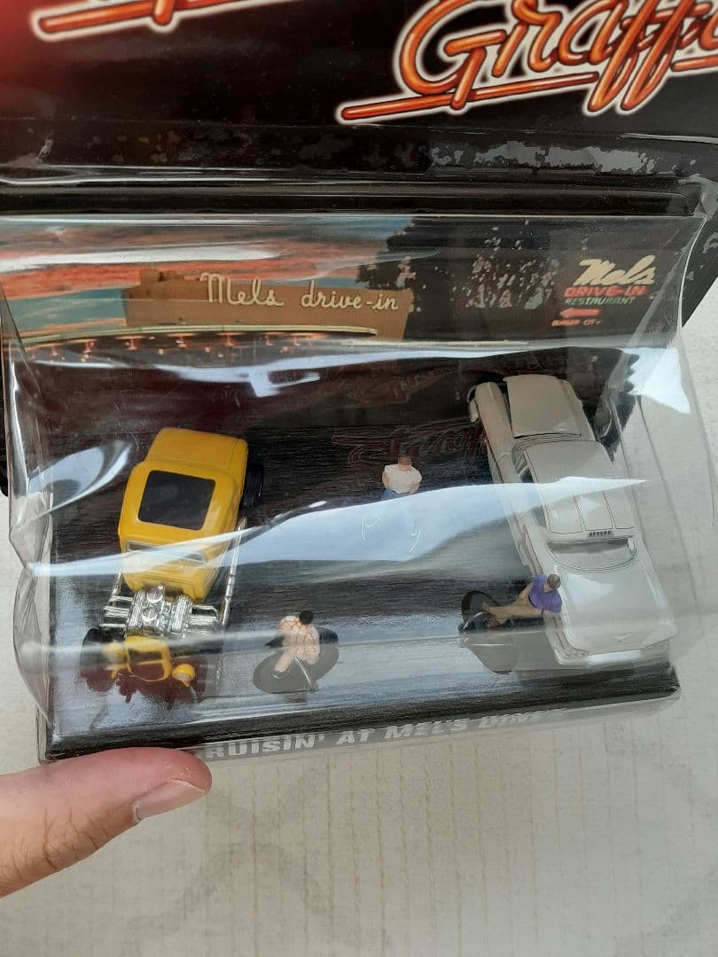 Johnny Lightning アメリカングラフィティー ジオラマ 希少