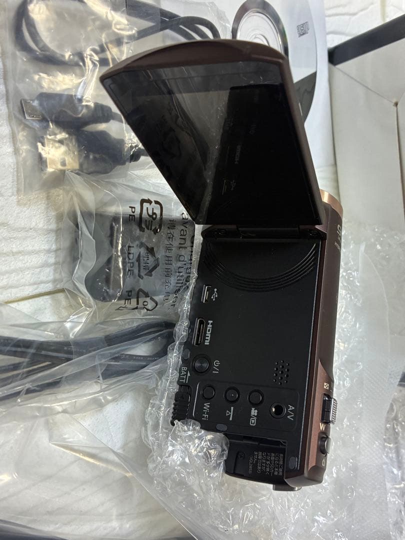 未使用品、Panasonic HC-V550M ビデオカメラ